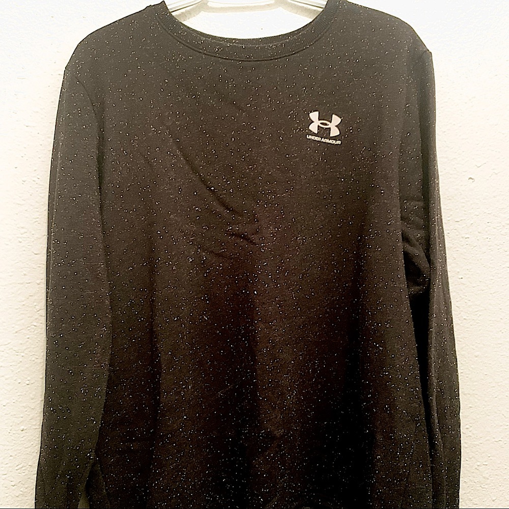 Black, Under Armour, Crew, Size M